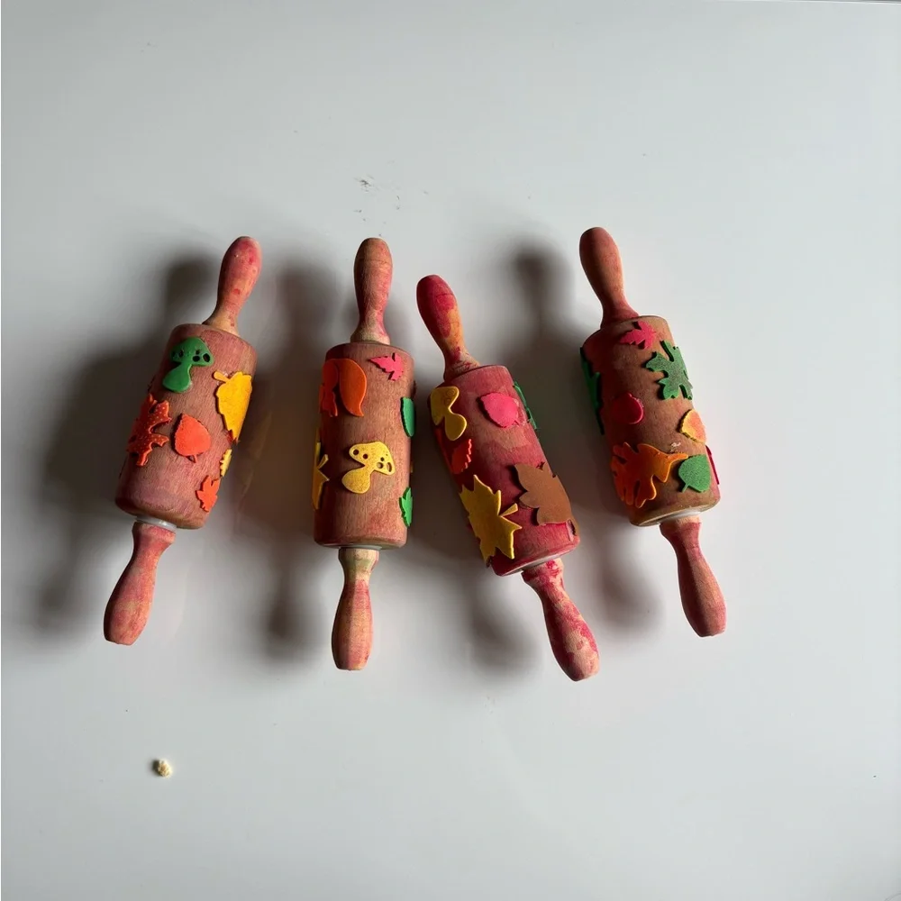 Fall Rolling Pin Set for painting